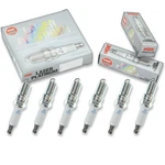 6 Pcs Ngk Laser Platinum Spark Plugs For 2001-2008 Mazda Tribute 3.0l V6 - Ll. Fixed Price $63.38.