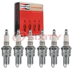 6 Pc Champion Platinum Spark Plugs For 1988-1991 Dodge D150 3.9l V6 Ignition Wp. Fixed Price $31.00.