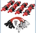 High Performance 8pcs D585 Uf262 Ignition Coils Pack Round Type + 8mm Sp.... Fixed Price $109.99.