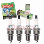 4 Pc Denso Iridium Tt Spark Plugs For 1971 Mazda 616 1.6l L4 Ignition Qh. Fixed Price $43.93.