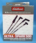 Edelbrock 22700 Max-fire Ultra-spark 500 Ohm Universal 8.5mm Spark Plug Wires. Fixed Price $35.00.