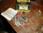 Nors Ford Mercury 1949-56 8 Cylinder Dual Point Distributor Breaker Plate. Fixed Price $75.00.