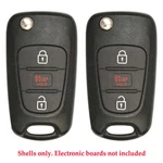 2 Compatible With Kia Soul 2010 2011 2012 Car Remote Flip Key Fob Shell Case Pad. Fixed Price $9.81.