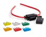 In-line Atc Fuse Holder 12 Gauge Quickcar Racing Products 50-955. Fixed Price $10.45.