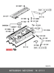 Genuine Oe Gasket Rubber Md125940 For Mitsubishi Md12-5940. Fixed Price $15.25.