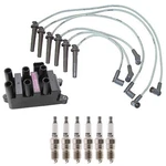 Hitachi Ignition Coil Denso 6 U-groove Spark Plugs & Wire Set Kit For Taurus V6. Fixed Price $151.95.