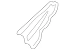 Genuine Honda Gusset L Rear Bulkhead 66721-s5d-a00zz. Fixed Price $37.69.