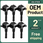 Set Of 6 Ignition Coil Pack Uf354 For Bmw 740i 1998-2000 4.4l V8. Fixed Price $46.61.
