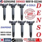 Genuine Denso X6 Ignition Coils For 2004-2010 Toyota & Lexus 3.3l V6 90919-02246. Fixed Price $145.68.