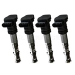 Uf411 Pack Of 4 Premium Ignition Coil For Audi A4 Tt Quatro Vw Bettle Jetta 1.8l. Fixed Price $42.00.