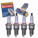 4 Pc Denso Standard U-groove Spark Plugs For 1992-1993 Isuzu Stylus 1.6l L4 Vi. Fixed Price $18.70.