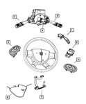 Genuine Mopar Ignition Switch 68020923aa. Fixed Price $75.53.