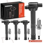 A-premium 4x Ignition Coil & Iridium Spark Plug For Acura Tsx 2004-2008 2.4l. Fixed Price $70.34.