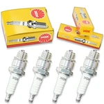 4pcs 1974 Ski-doo Olympique 400 Ngk Standard Spark Plugs 399cc 24ci Kit Set Fm. Fixed Price $26.43.