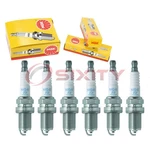 6 Pcs Ngk Standard Spark Plugs For 1992-1993 Mercedes-benz 300se 3.2l L6 - Ah. Fixed Price $24.34.
