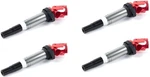 Dinan N Series Style Ignition Coil Red Set Of 4 For Bmw N20 N20b20 D650-0003. Fixed Price $131.00.