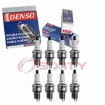 8 Pc Denso Platinum Long Life Spark Plugs For 1972-1976 American Motors Pd. Fixed Price $68.84.