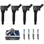 New Set Of 4 Ignition Coil & Bosch Spark Plug For A3 Sportback E-tron/jetta 1.4l. Fixed Price $127.99.