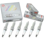 6 Pcs Ngk Laser Iridium Spark Plugs For 2009-2012 Acura Rl 3.7l V6 - Ln. Fixed Price $89.11.