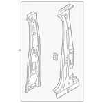 Genuine Volkswagen Center Pillar Reinforced 11k-809-219. Fixed Price $307.96.