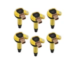 Accel 140646-6 Supercoil Ignition Coil - Yellow 6-pack (3-pin). Fixed Price $299.95.