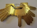 Free Shipping Lot 10 Pc Am3 1045 Key Blank Blanks/ For American Lock/ Ilco Usa. Fixed Price $14.90.
