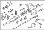 Genuine Mercedes Sl C107 R107 W107 W108 W109 Steering Column Lock 1164621030. Fixed Price $242.27.