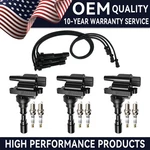 3x Ignition Coil + 6x Iridium Spark Plug Wire For Kia Sedona 3.5l V6 Uf432. Fixed Price $88.72.