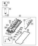 Genuine Mopar Spark Plug Well Gasket 68359158ab. Fixed Price $18.40.
