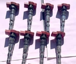 Oem Audi S4 4.2l Coil Packs Set Of 8 Direct Ignition Part# 077905115t. Fixed Price $69.00.