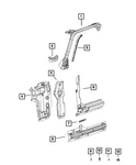 Genuine Mopar Sport Bar Left 68537241ab. Fixed Price $265.05.