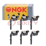 6 Pc Ngk Ignition Coils For 2019 Mercedes-benz S450 3.0l V6 Spark Plug Wire Ol. Fixed Price $431.28.