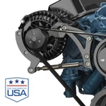Black Small Block Chrysler Alternator Bracket 318 340 360 Mopar Scr Dodge Oem. Fixed Price $88.95.