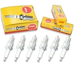 6 Pcs Ngk Standard Spark Plugs For 1977-1981 Mercedes-benz 280e 2.8l L6 - Hg. Fixed Price $24.62.