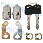New Door Lock Cylinder Set W/ Keys For 2001-2006 Gm Chevy Silverado Tahoe. Fixed Price $11.19.