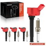 A-premium 4x Ignition Coil & Iridium Platinum Spark Plug For Vw Jetta Audi A4. Fixed Price $81.89.