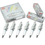 6 Pcs Ngk Laser Platinum Spark Plugs For 1993-1997 Mazda Mx-6 2.5l V6 - Pu. Fixed Price $78.91.