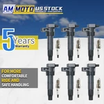 6x Ignition Coil & Iridium Spark Plug For Hyundai Santa Fe Kia Sorento Uf546. Fixed Price $47.92.