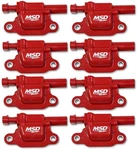 Msd Pack Of 8 Red Square Blaster Series Ignition Coil For Gm Gen 5 Lt Engine. Fixed Price $562.95.