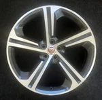 Jaguar F-pace 20" X 8.5" Factory Oem Wheel 2017 - 2021 Machined / Charcoal Rim. Fixed Price $294.00.