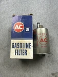 Genuine Ac Delco Gf432 Fuel Filter 1967 1968 L36 L68 L71 427 Corvette Nos *dent*. Fixed Price $119.99.