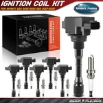 6x Ignition Coil & Iridium Platinum Spark Plug Kit For Infiniti Q50 Nissan. Fixed Price $118.08.