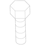 Genuine Volkswagen Knock Sensor Bolt N-010-272-5. Fixed Price $10.34.