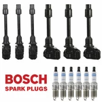 Uf263 Uf232 Ignition Coils & Bosch Double Iridium Spark Plugs For Infiniti I30. Fixed Price $91.68.