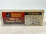 1968-1972 Pontiac Gto American Autowire Kit #510540; Incomplete, Open Box. Fixed Price $350.00.