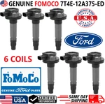 Genuine X6 Ford Ignition Coils For 2007-2019 Lincoln Mazda, 7t4e-12a375-ed. Fixed Price $136.28.
