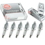 6 Pcs Ngk V-power Spark Plugs For 1962-1963 Buick Skylark 3.2l - Engine Kit Jb. Fixed Price $25.95.