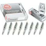 8 Pcs Ngk V-power Spark Plugs For 2005-2008 Pontiac Grand Prix 5.3l V8 - Kv. Fixed Price $31.74.
