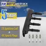 Oem Ignition Coil +4 Spark Plug For 2011-2015 Chevrolet Cruze Volt 1.4l 55579072. Fixed Price $35.19.