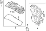 Genuine Ford Engine Valve Cover Washer Seal P2gz-6584-b. Fixed Price $7.34.